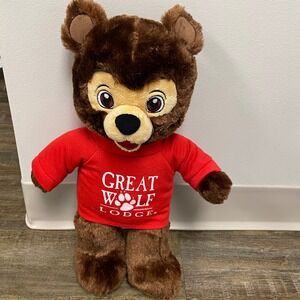 Build A Bear Workshop Brinley Bear 12" Plush with Outfit Great Wolf Lodge Toy‎
